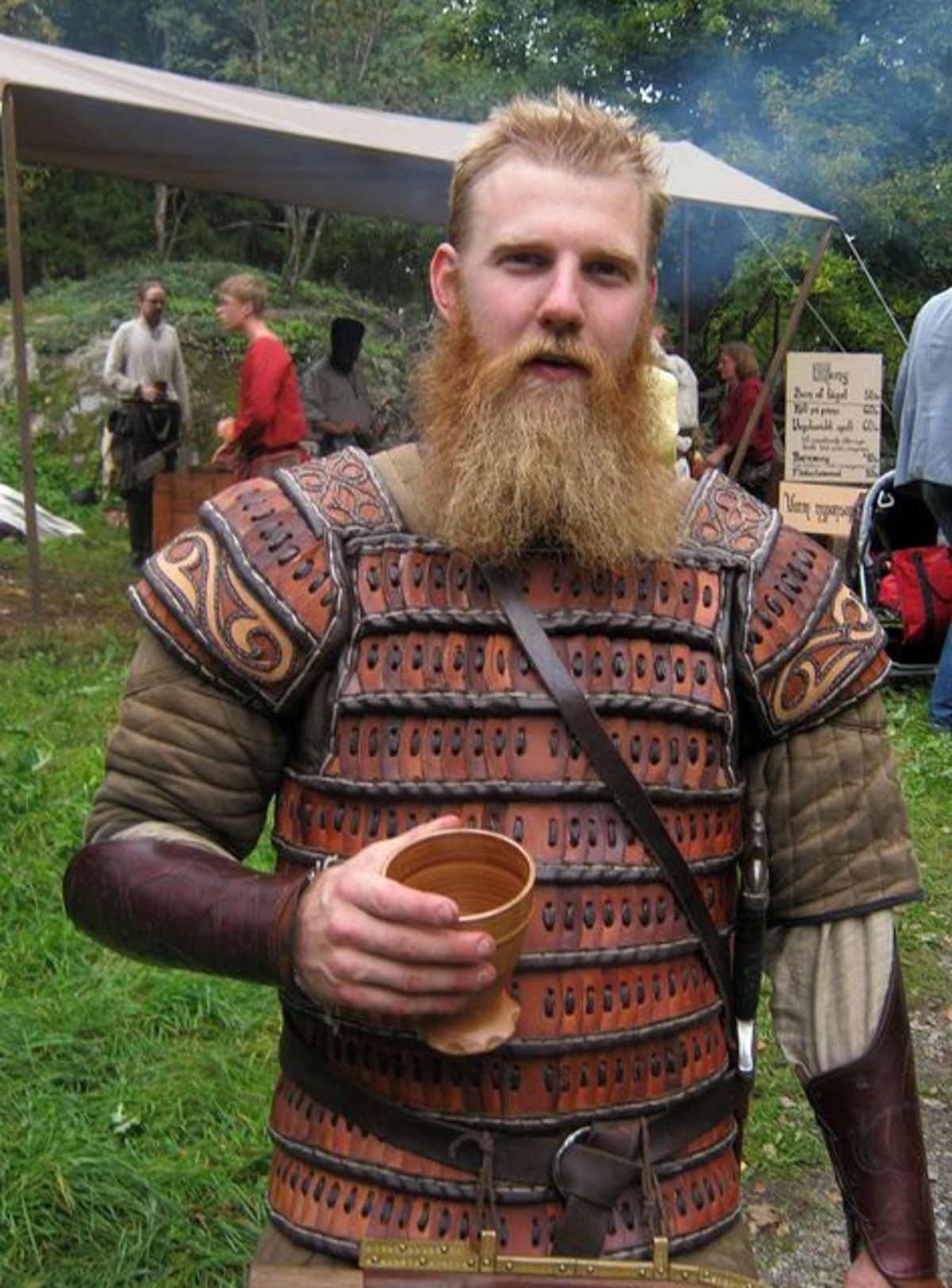 Ламелярны йдоспех викинга